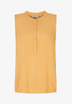 BASIC HENLEY - Blouse - golden peach