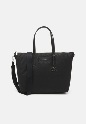 MUST SHOPPER - Tote bag - black