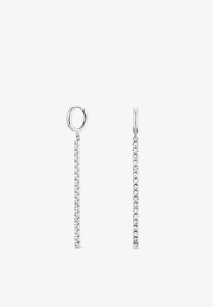 Rosefield TENNIS LIGHT - Boucles d'oreilles - silver-coloured