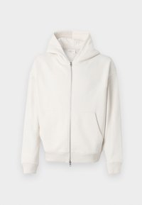 JORBEDFORD ZIP HOOD - Športna jopa s kapuco na zadrgo - antique white