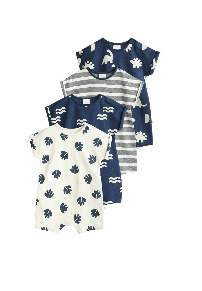 Next 4 PACK - REGULAR FIT - Overall / Jumpsuit - navy dinosaur