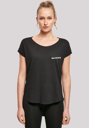F4NT4STIC MACHERIN - Basic T-shirt - black
