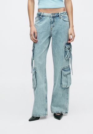 GAMALA - Plati džinsi - turquoise/aqua