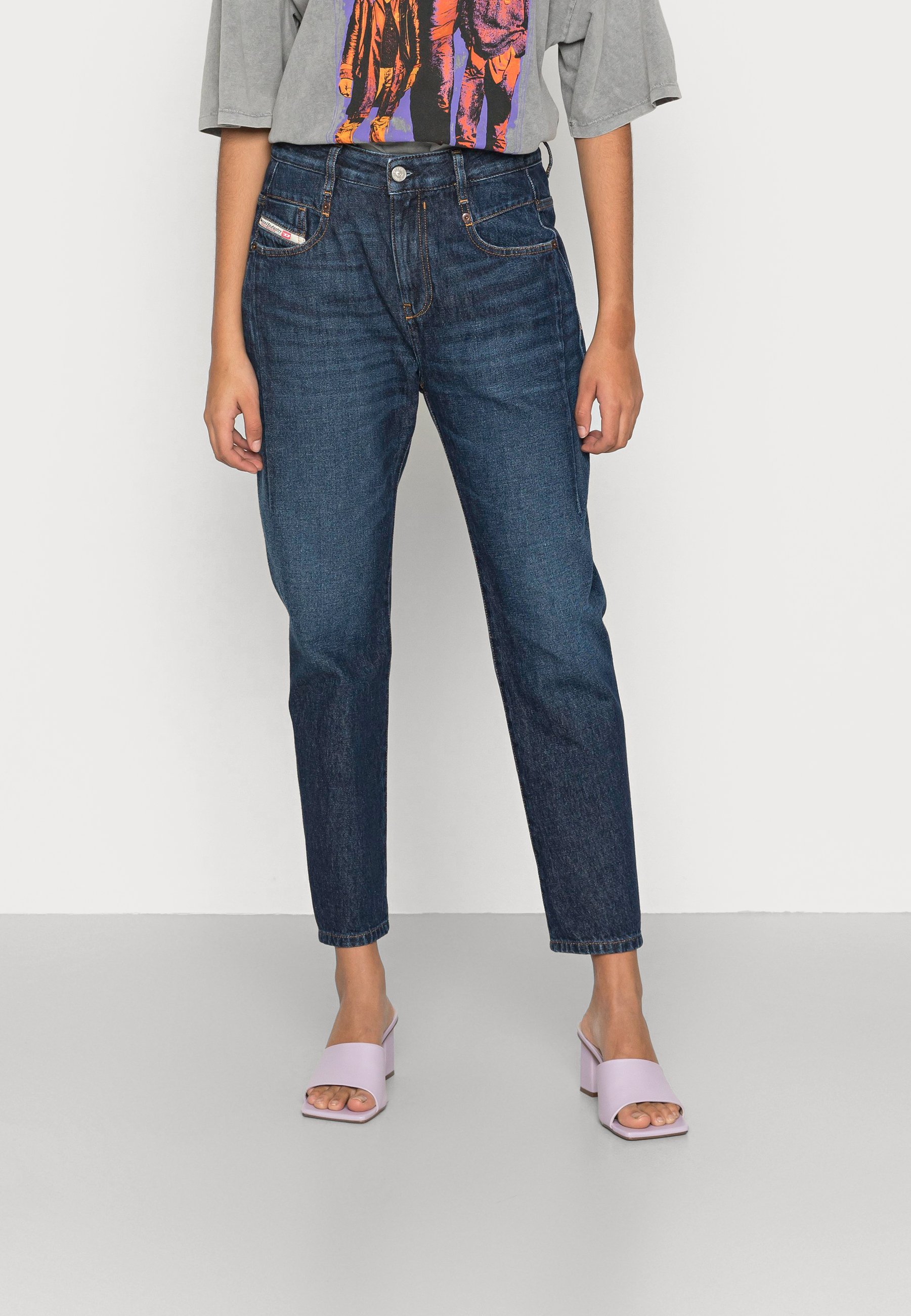 Diesel D-FAYZA - Jeans baggy - denim/blu scuro - Zalando.it