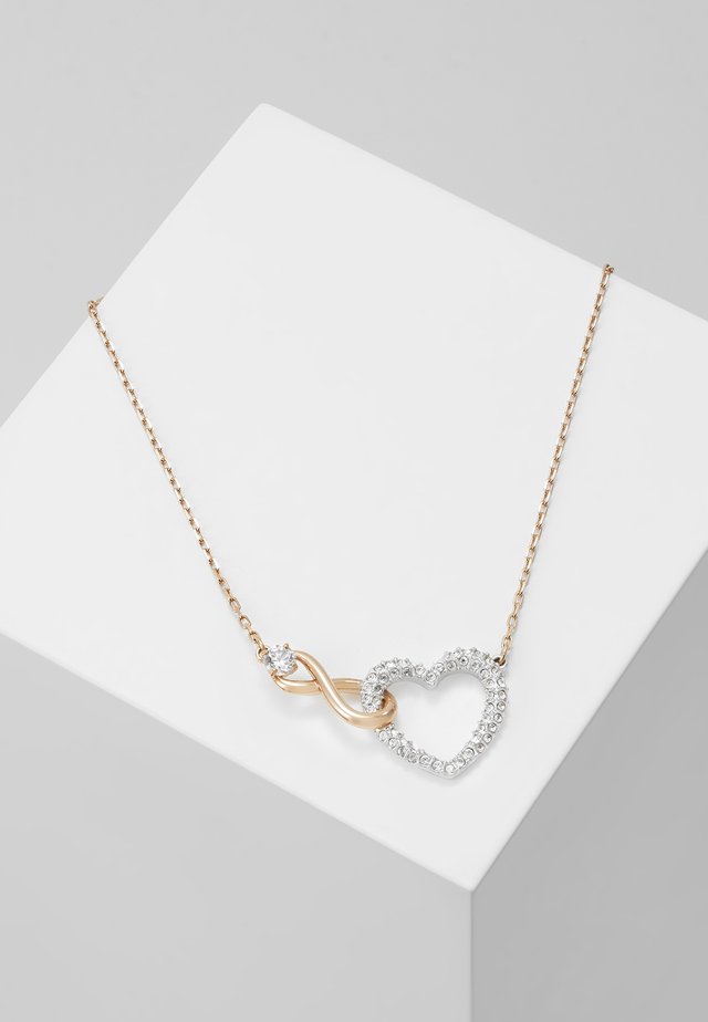 INFINITY NECKLACE - Halskette - rose gold-coloured