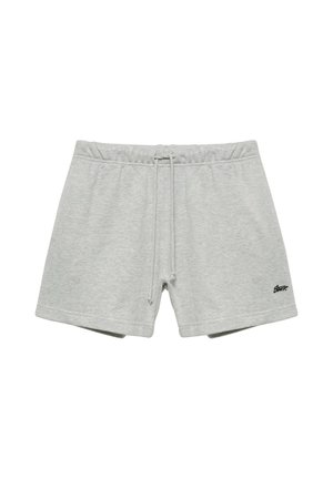 PULL&BEAR, JOGGING BERMUDA - Pantalon de survêtement - light grey