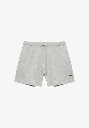 PULL&BEAR, JOGGING BERMUDA - Pantalon de survêtement - light grey