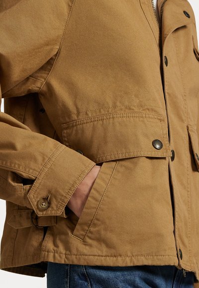 Polo Ralph Lauren CROPPED UTILITY JACKET - Chaqueta fina - berkshire tan