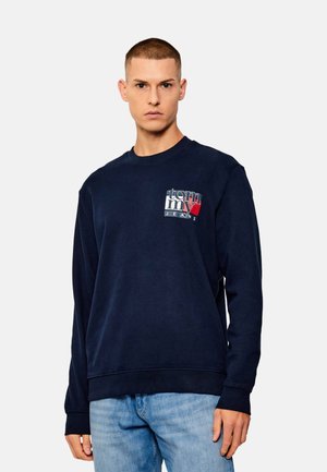 REG RWB FLAG CREW - Sudadera - dark night navy