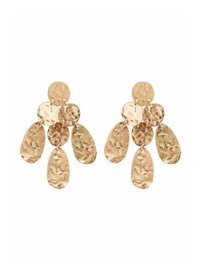 Next HAMMERED DROP  - Korvakorut - gold tone
