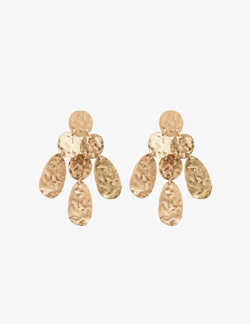 Next HAMMERED DROP - Øreringe - gold tone