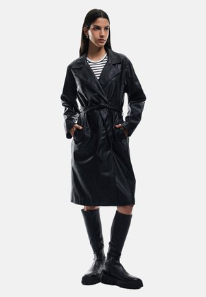 LONG - Trench - black