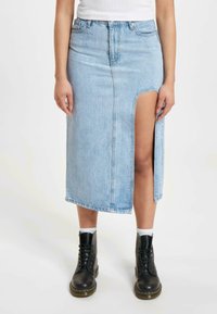 Jeansrok - lightblue