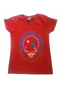 Paradiso Clothing GRATEFUL DEAD SPACE YOUR FACE - Print T-shirt - red