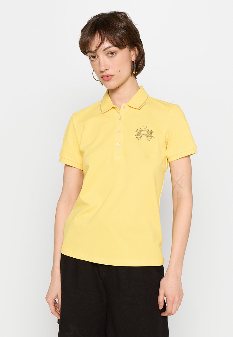 LA MARTINA Poloshirt geel