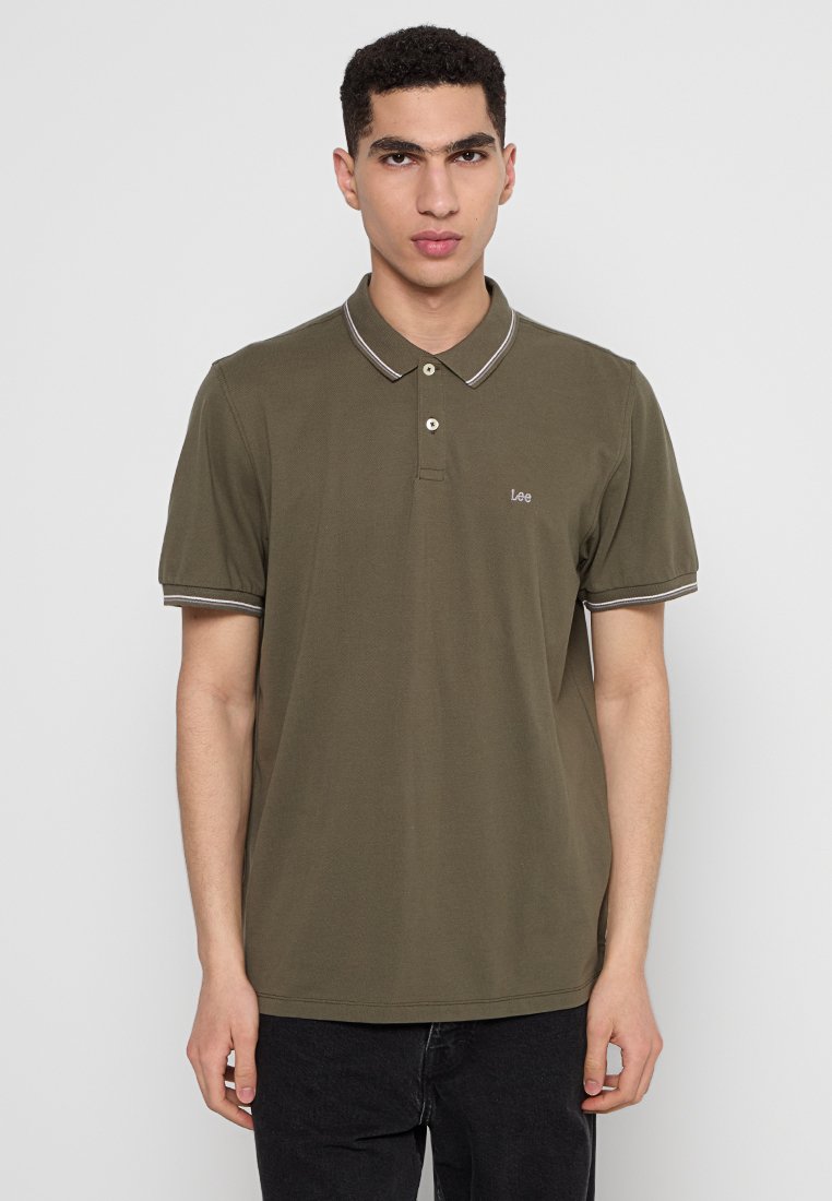 Lee Poloshirt olijfgroen Lee Poloshirt olijfgroen