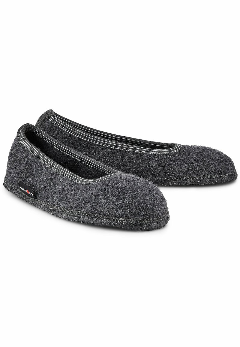 Haflinger MARINA - Slippers - dunkelgrau