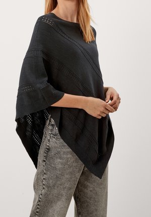Poncho - black
