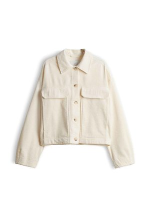 OPUS, RELAXED FIT BOXY SHAPE - Leichte Jacke - soft cream