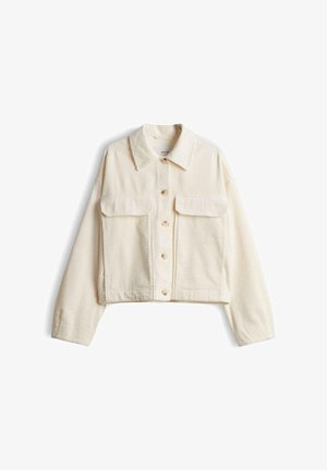 OPUS, RELAXED FIT BOXY SHAPE - Leichte Jacke - soft cream