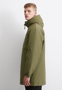 Marc O'Polo DENIM HOOD - Krátky kabát - capulet olive