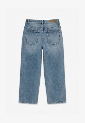 Vero Moda, WIDE-FIT JEANS VMSUNNY SUPER HIGH RISE WIDE LEG FIT JEANS - Wide Leg - light blue denim