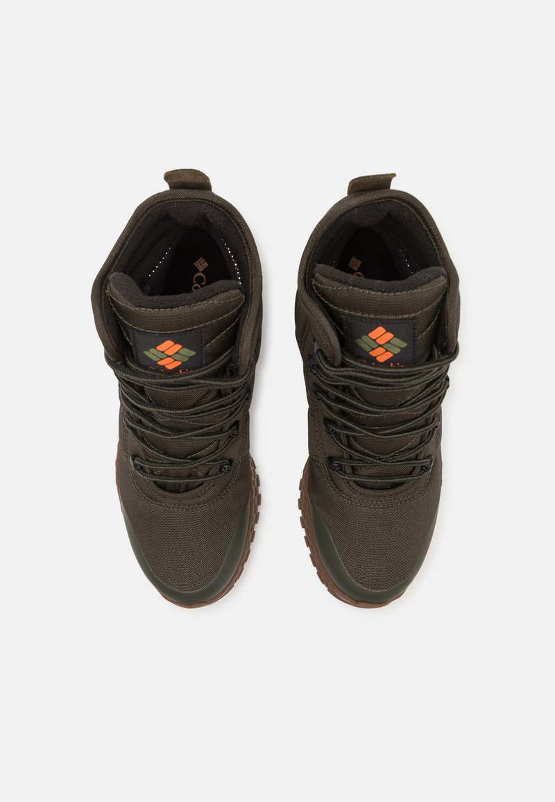 Columbia FAIRBANKS OMNI-HEAT - Trekingové boty - deep olive/desert sun