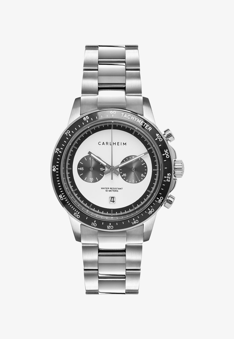 Carlheim RACING AKSEL 40MM - Cronógrafo - silver/white/black