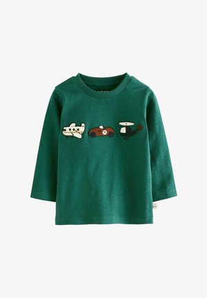 Next, REGULAR FIT - LONG SLEEVE - Maglietta a manica lunga - green transport