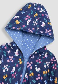 JoJo Maman Bébé BUNNY MOUSE APPLIQUE REVERSIBLE REGULAR FIT - Užtrauktuku užsegamas treningas - blue bird