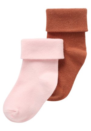 2 PAAR - Strømper - rose smoke