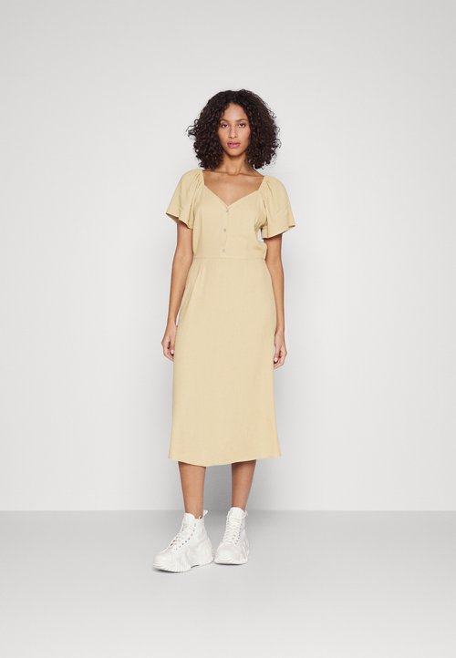 VERO MODA Abito da Donna VMVICA S/S Shirt Dress GA Wvn Noos, Capitani Blue/AOP: Liva, S