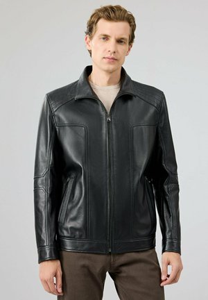 ALFRED - Veste en cuir - black