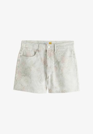 Next, LOOSE FIT - Denimshorts - floral print