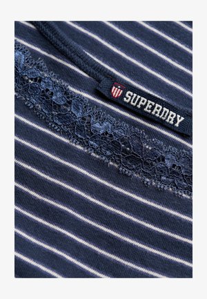 Superdry & Co, Top - classic navy stripe