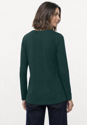 Street One, LONG-SLEEVE CREW-NECK TOPS IN A 2-PACK - T-shirt à manches longues - shadow teal eucalyptus green