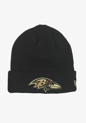 New Era BALTIMORE RAVENS NFL ESSENTIAL METALLIC LOGO - Beanie - schwarz