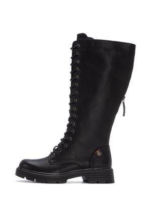 Botas con cordones - black