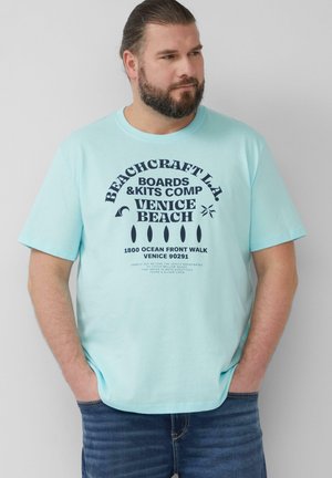 s.Oliver Print T-shirt - minze