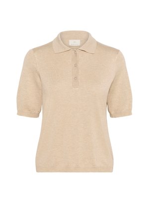Kaffe KALIZZA - Polo marškinėliai - feather gray melange