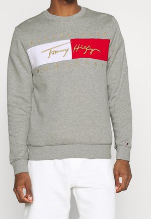 Sweater - mottled grey