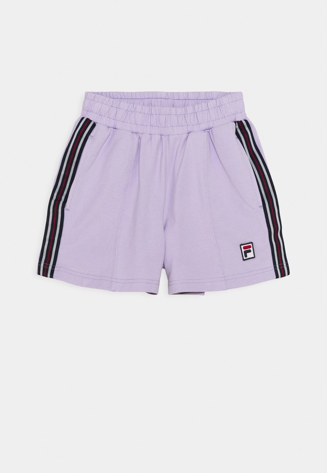 CLAIR TAPED - Shorts - pastel lilac