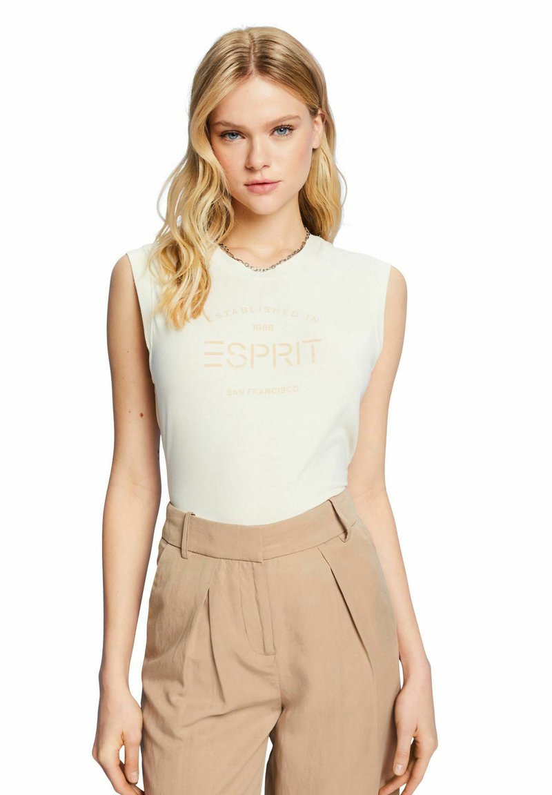 Esprit Print Tshirt ice/offwhite Zalando