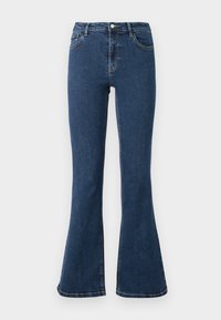 VMHELMA FLARED  - Flared Jeans - medium blue denim