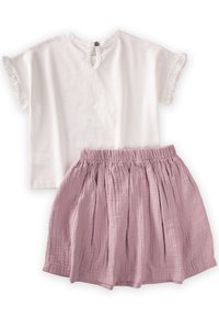 Cigit MUSLIN SET - Plisovaná sukně - lilac