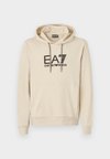 Sweatshirt - beige/black