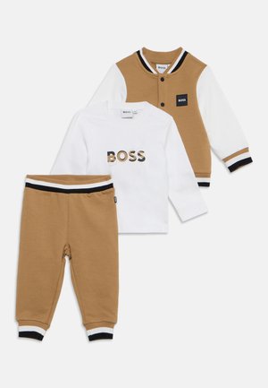 BOSS Kidswear, SET - Mikina so zipsom - cookie