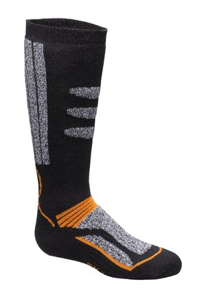 Socken - orange metallic black metallic grey