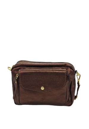 BANDOULIÈRE - Sac bandoulière - marron irise