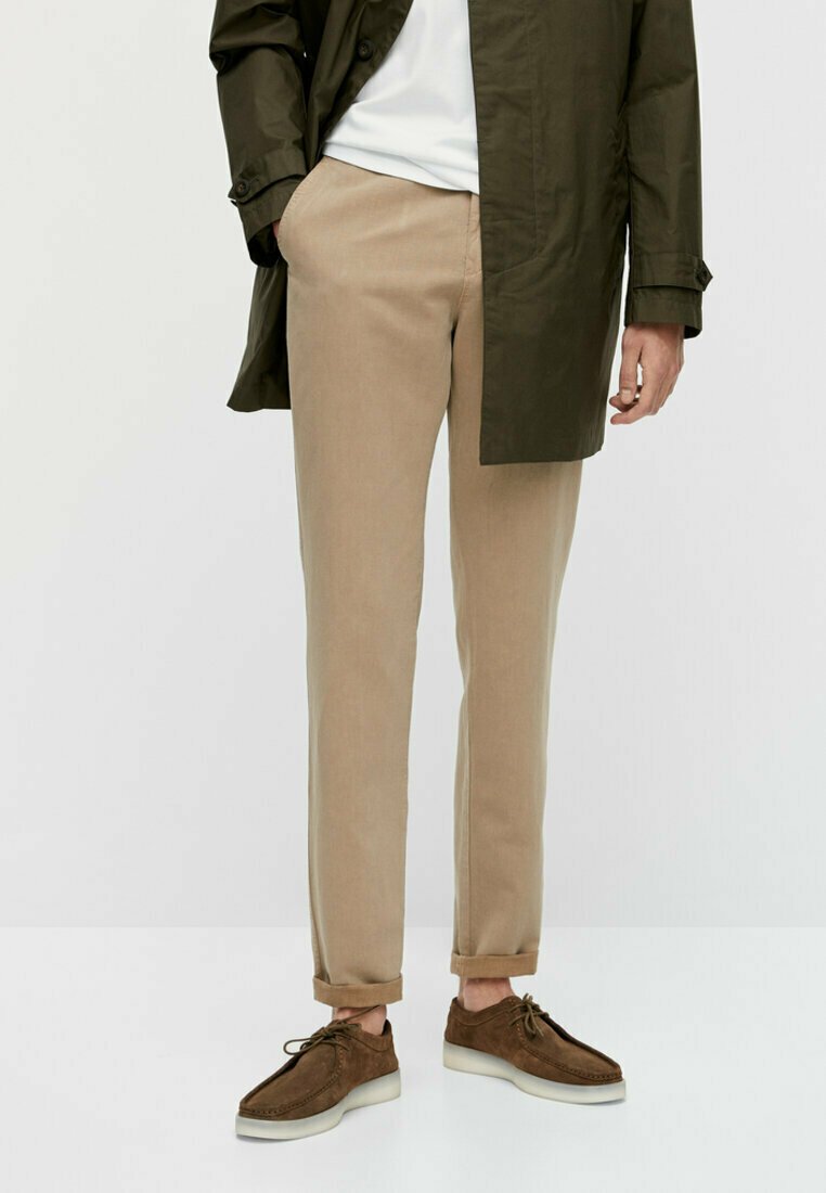 Herren Chinos | Massimo Dutti IM REGULAR-FIT Chino beige - IG47822 Herren Chinos | Massimo Dutti IM REGULAR-FIT Chino beige - IG47822